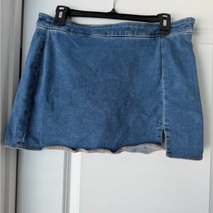 American Eagle Denim Mini Skirt - Blue